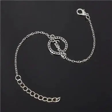 Simple Style Silver Plated Charm Bracelet Jewelry Gift Wedding Banquet by eprolo
