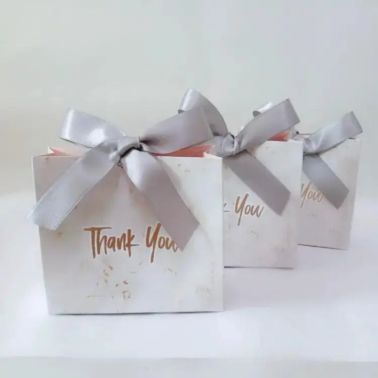 1PCS Marbled creative European style wedding sugar box wedding sugar bag wedding sugar box gift box bag paper bag by eprolo
