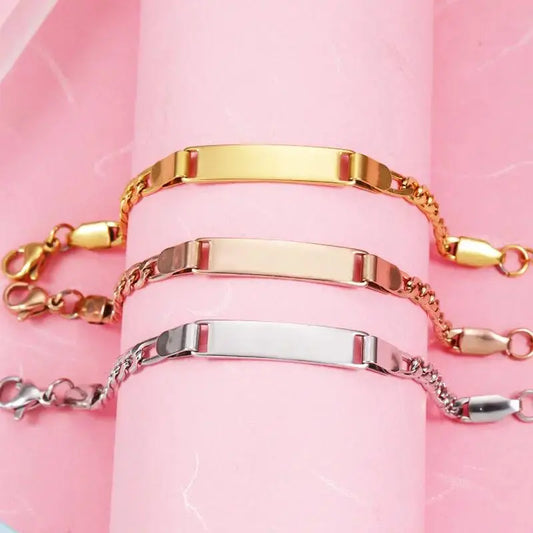 Engraved ID Bracelet Kids - Personalized Gift for Children by EPR