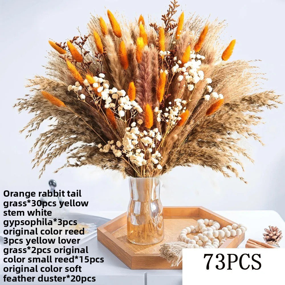Natural Dried Flower Bouquet for Home and Wedding Decor - Cherished Harbor Gifts