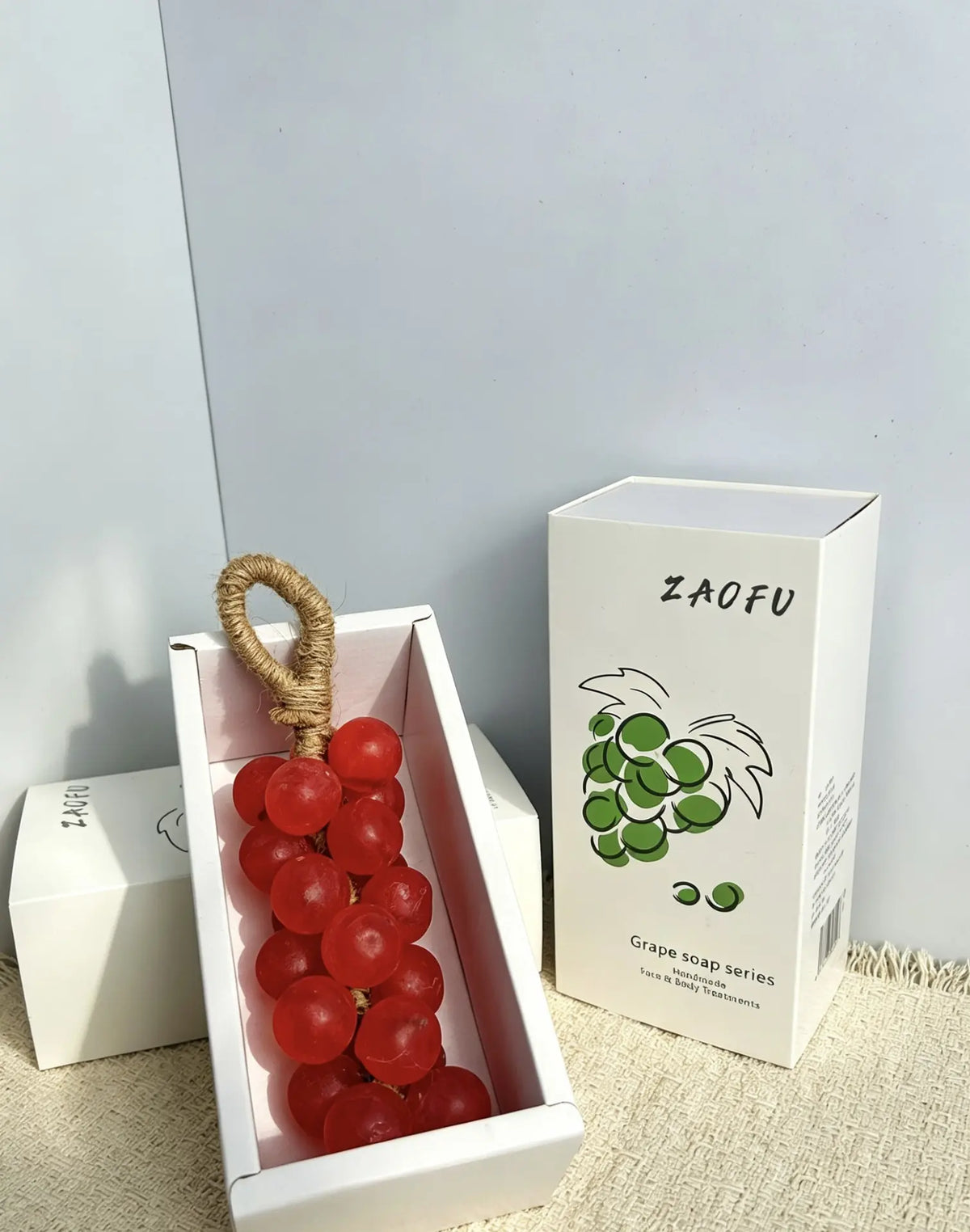 Handmade Crystal Grape Soap Gift