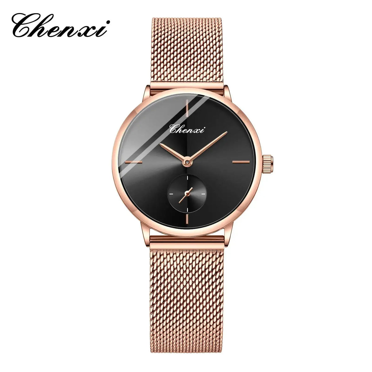 Stylish Couples Quartz Watch - Slim Minimalist Design by TED