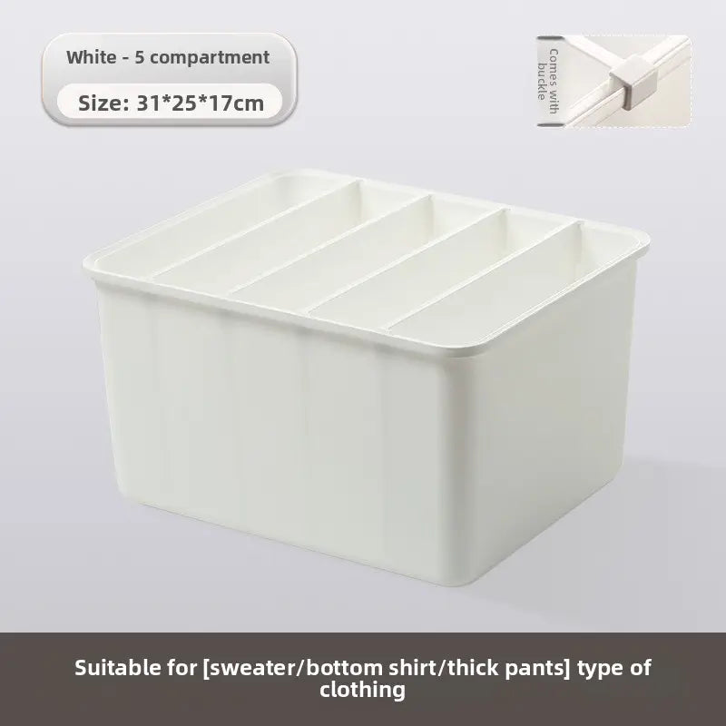 12L Stackable Clothing Storage Box | 12.2" Modular Closet Organizer by TED