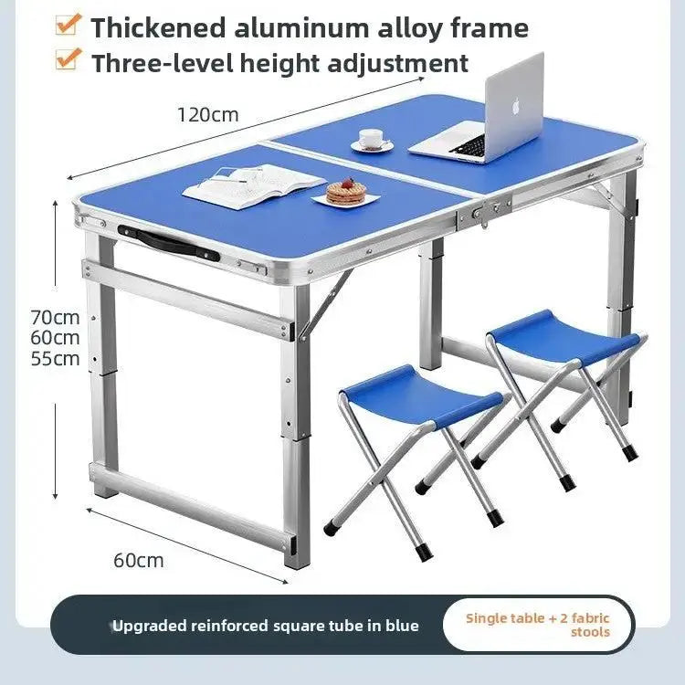 Small folding dining table and chairs by TED