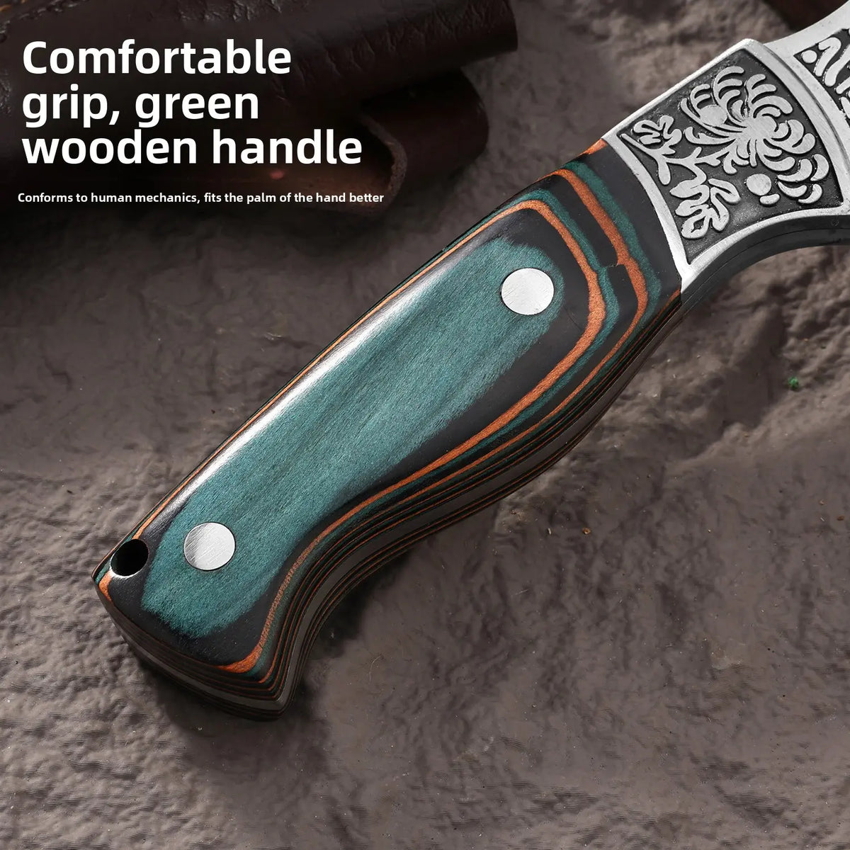 Portable High-Hardness Outdoor Hunting Knife