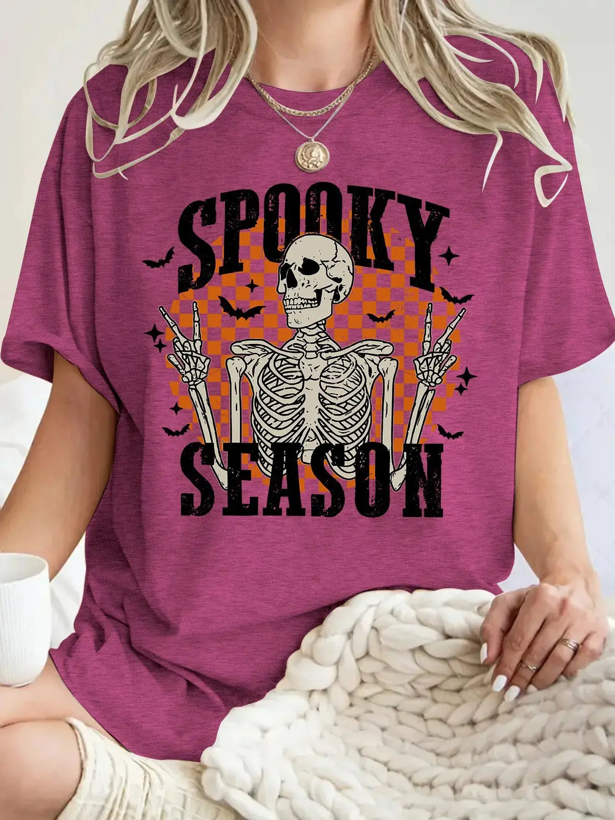 Women’s Stylish Halloween Graphic T-Shirt for Women - Spooky Tee by EPR