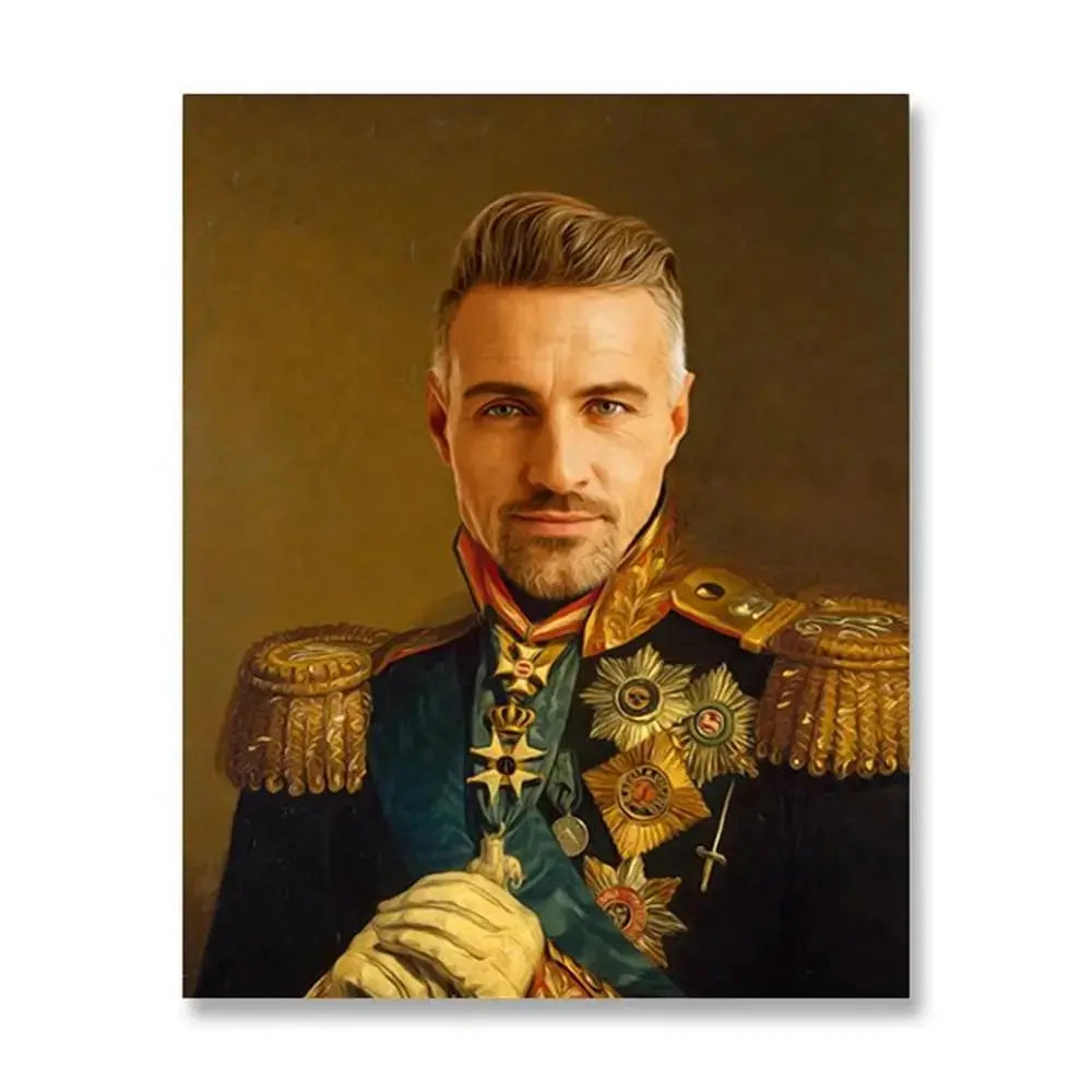 Personalized Custom Canvas Portrait Gift for Home Décor by CHG-IJ