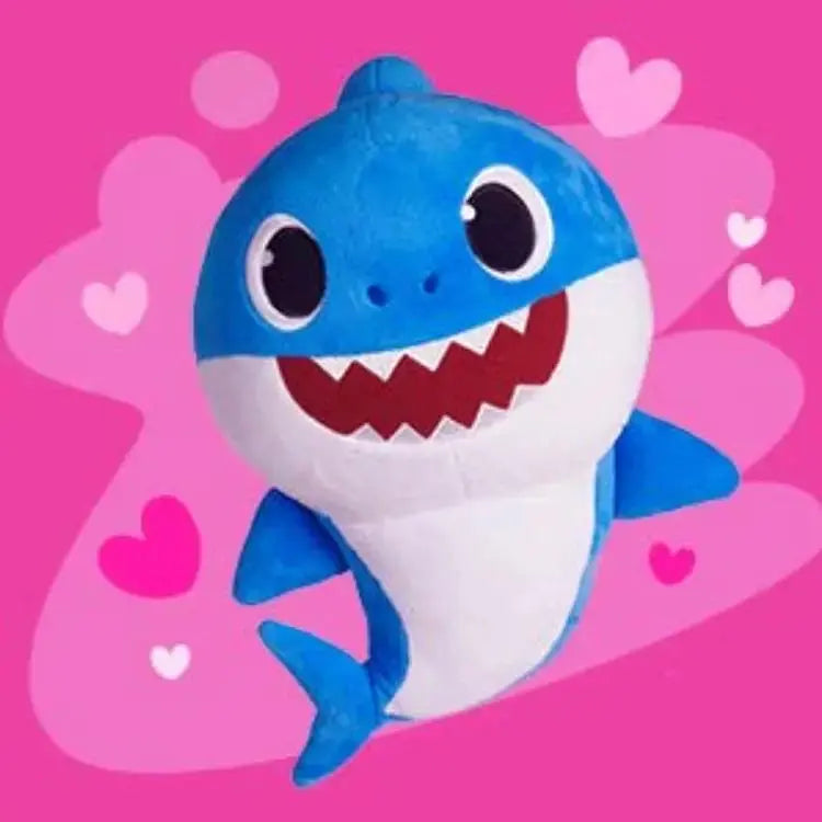 Musical Shark Plush Toy – Soft Singing Cartoon Animal Doll for Kids by EPR