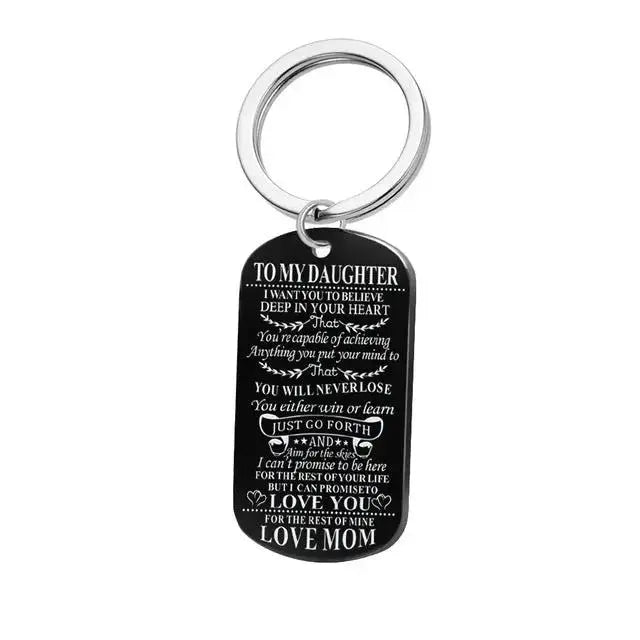 Engraved Dog Tag Necklace for Unique Family Gifts by EPR