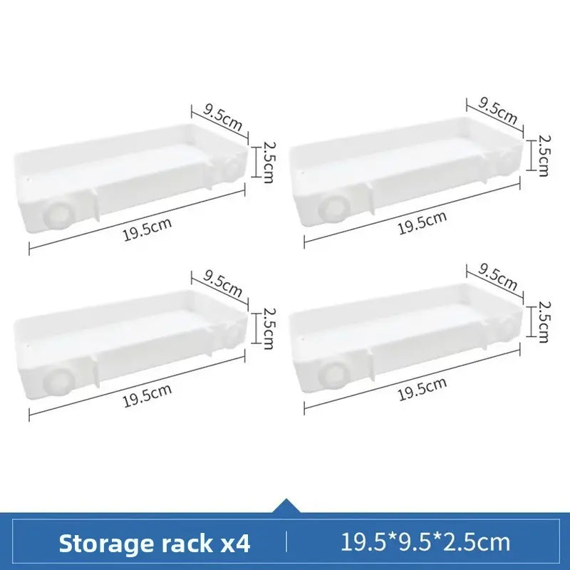 Wall-Mount Perforated Organizer Board