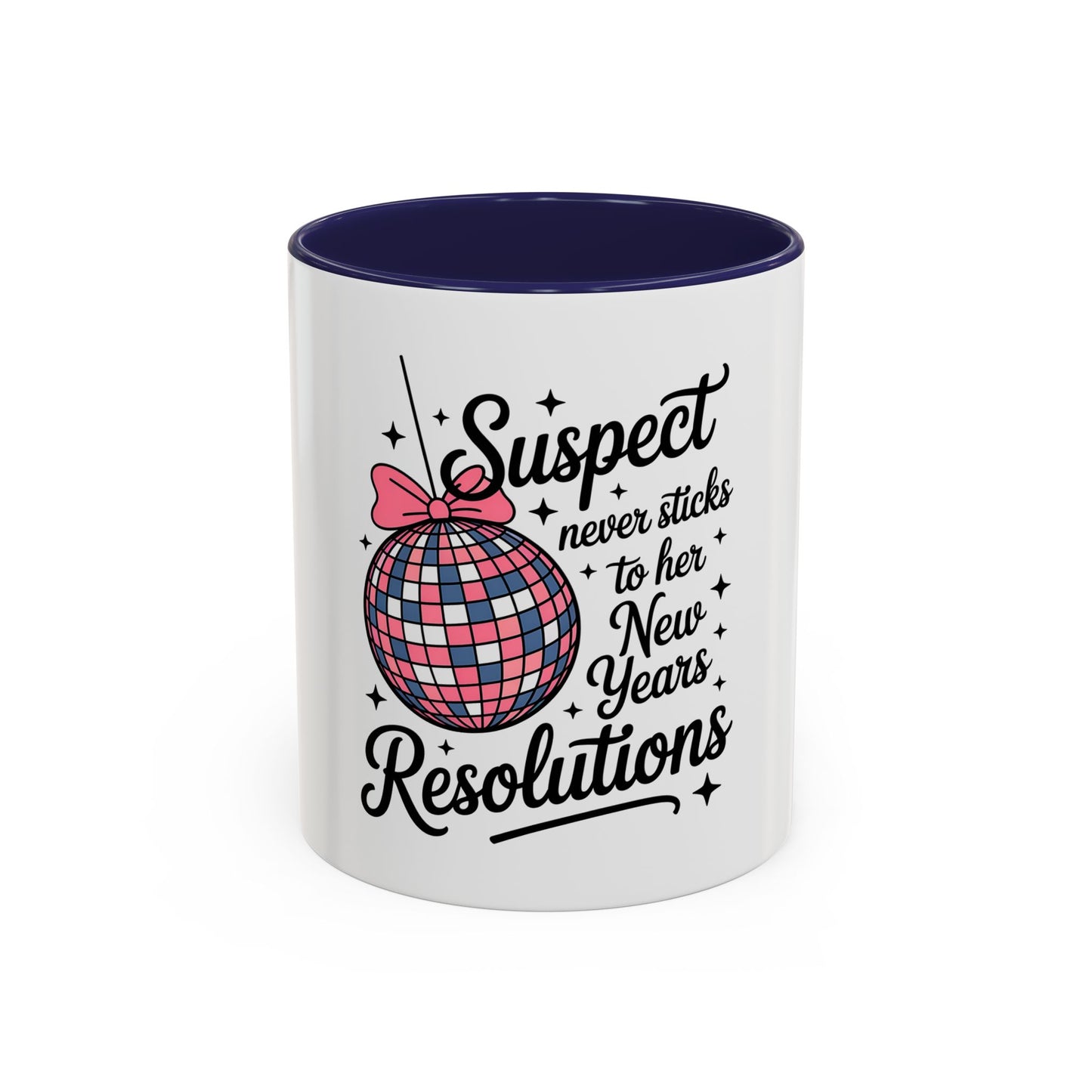 Funny New Year's Mug for Resolutions and Coffee Lovers - Cherished Harbor Gifts