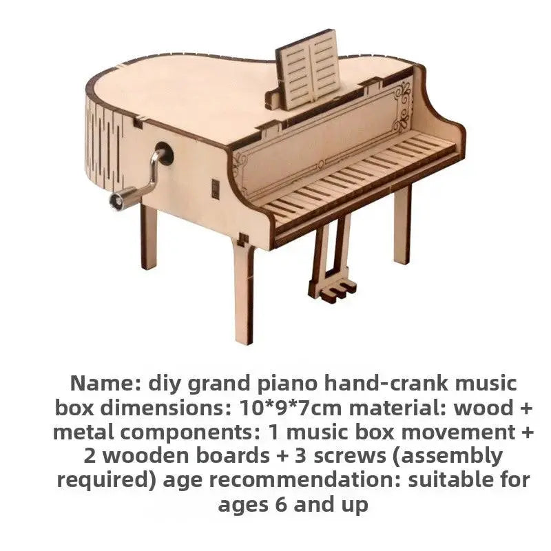 3D Wooden Music Box Puzzle - Perfect Birthday Gift for Kids by TED