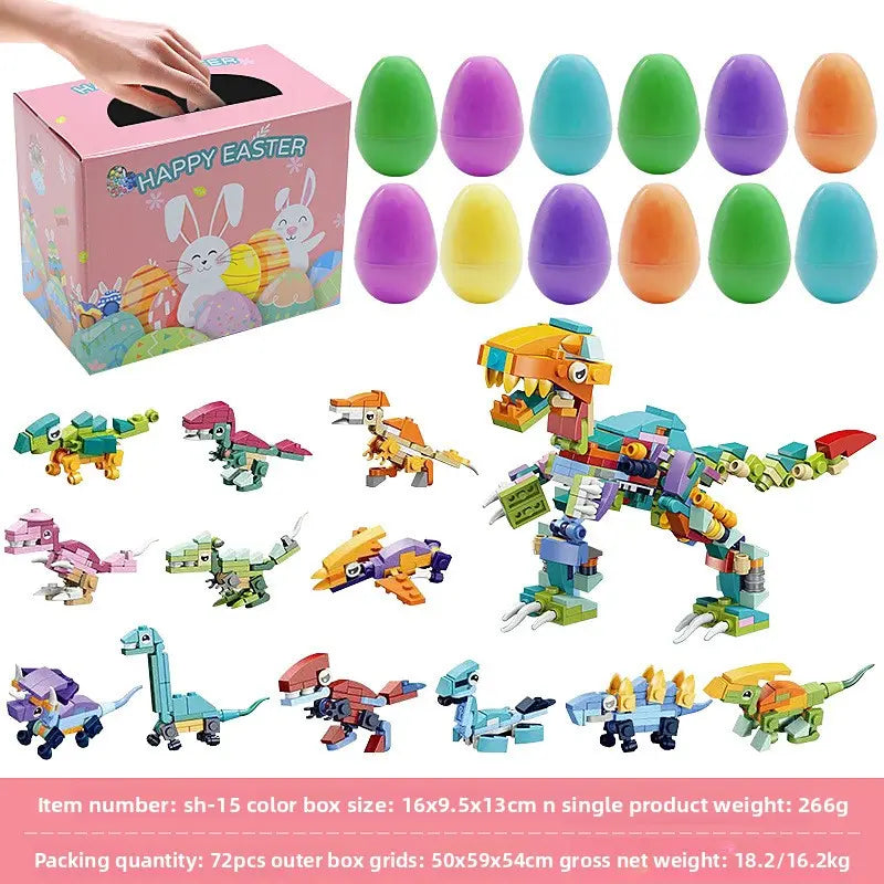 Easter Surprise Eggs with Hidden Toys for Children