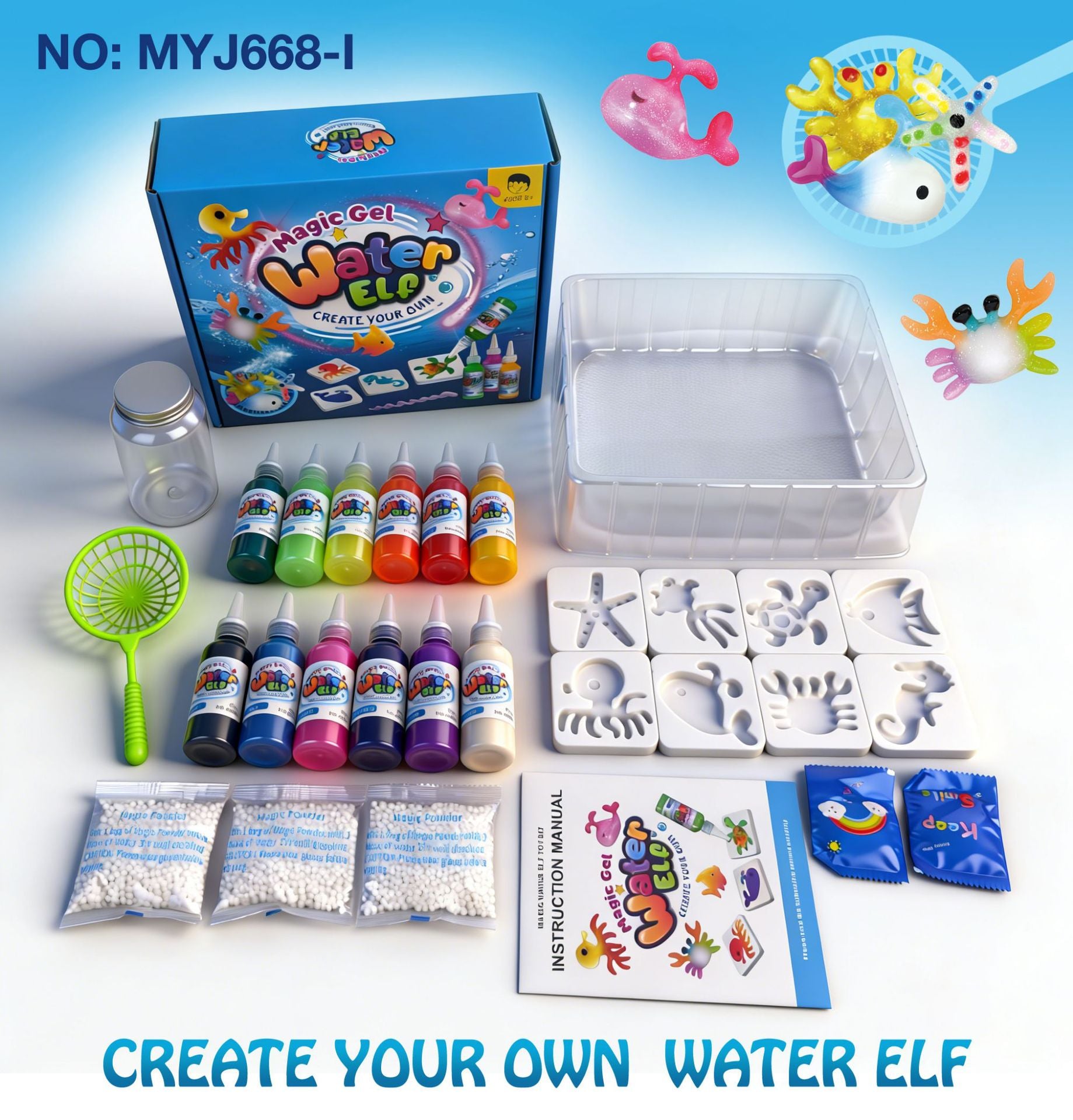 DIY Hydrogel Toy Set for Creative Kids' Birthday Gifts - Cherished Harbor Gifts