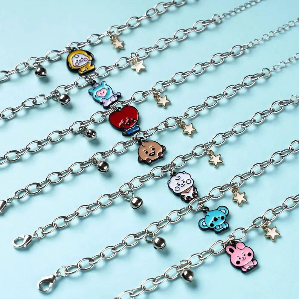 Cute Cartoon Charm Bracelet for Kids and Fans - Colorful Gift by EPR