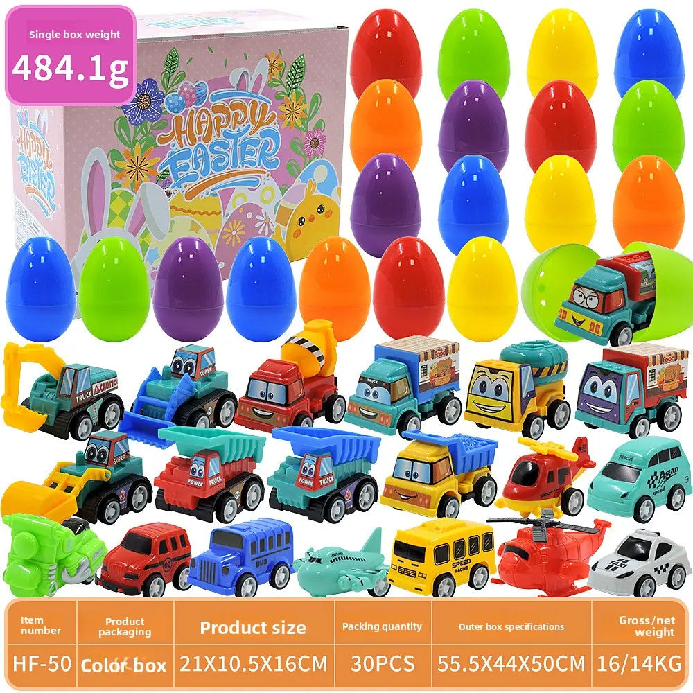 Easter Surprise Eggs with Hidden Toys for Children