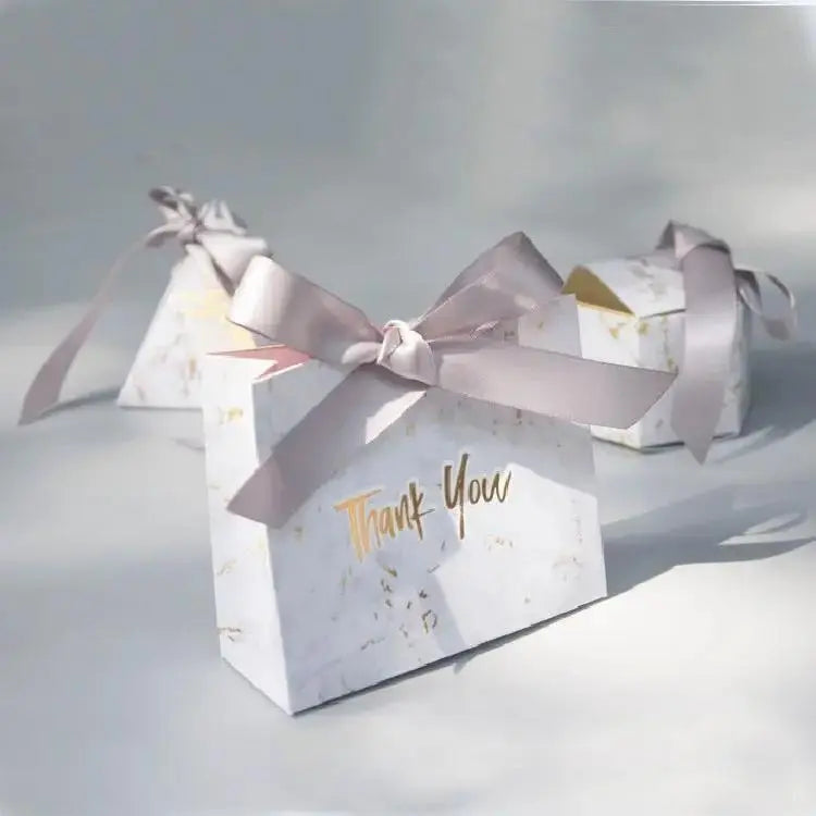 1PCS Marbled creative European style wedding sugar box wedding sugar bag wedding sugar box gift box bag paper bag by eprolo