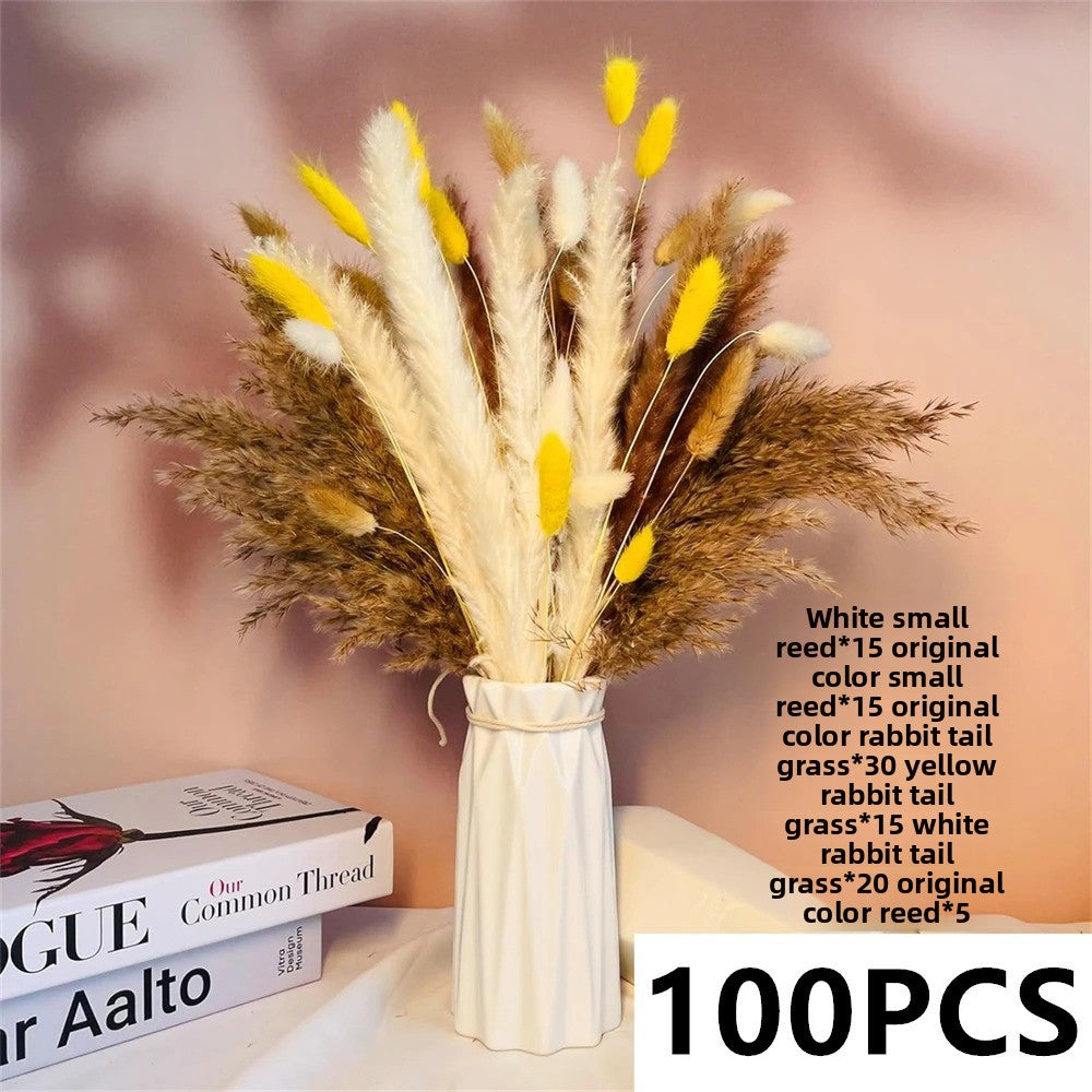 Natural Dried Flower Bouquet for Home and Wedding Decor - Cherished Harbor Gifts