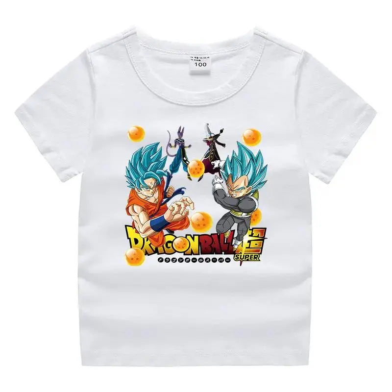 Unisex Kids Graphic Tee - Cartoon Animal Summer T-Shirt by eprolo