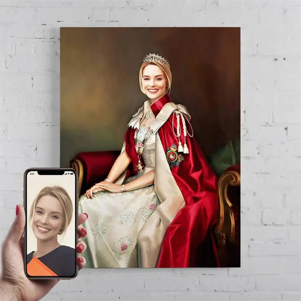 Personalized Custom Canvas Portrait Gift for Home Décor by CHG-IJ