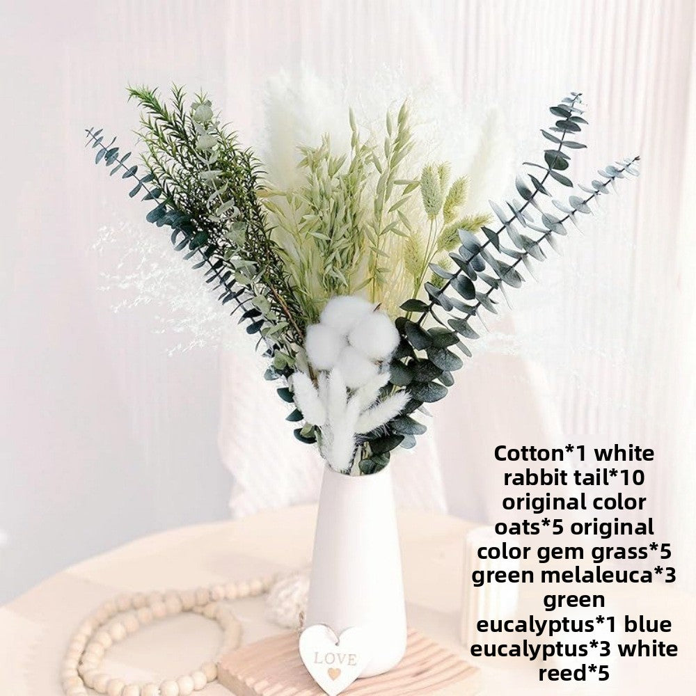 Natural Dried Flower Bouquet for Home and Wedding Decor - Cherished Harbor Gifts