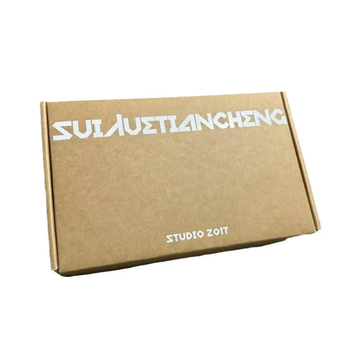 Personalized Kraft Shipping Box | Custom Logo Aircraft-Style Zipper Packaging Box by TED