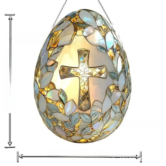 Easter Bunny Basket Garden Light Decoration