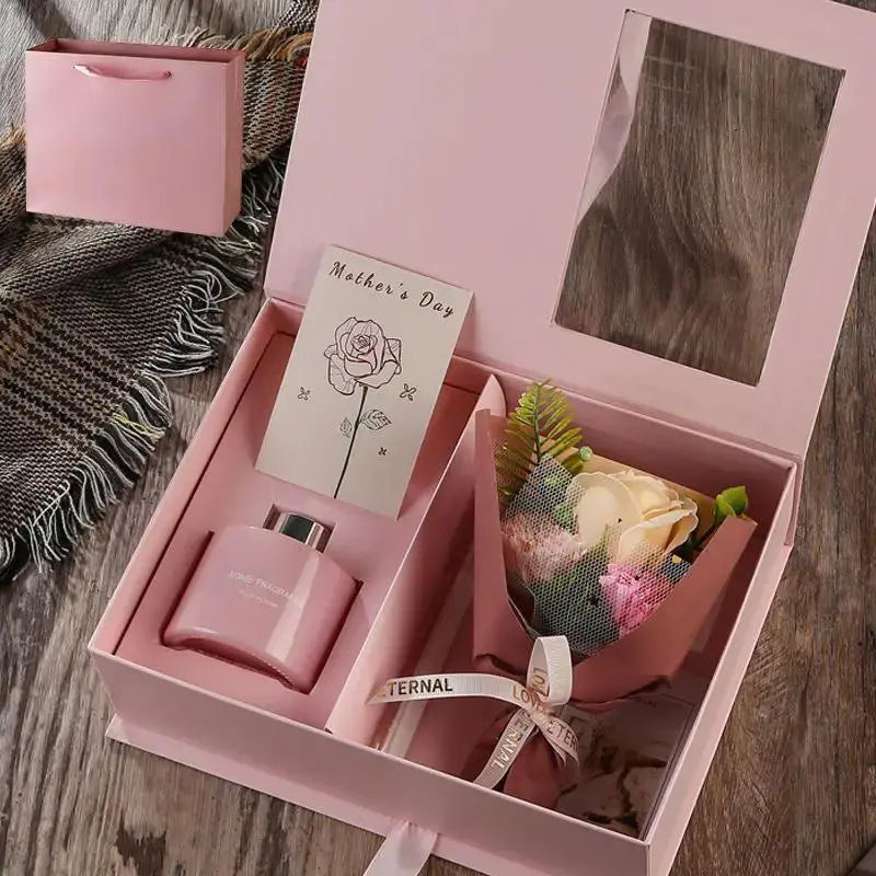 Aromatherapy Gift Box - Flameless Floral Fragrance Set by TED