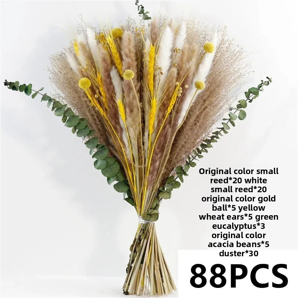 Natural Dried Flower Bouquet for Home and Wedding Decor - Cherished Harbor Gifts