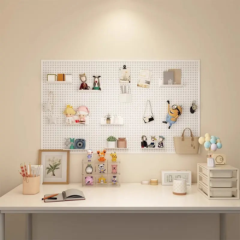 Wall-Mount Perforated Organizer Board