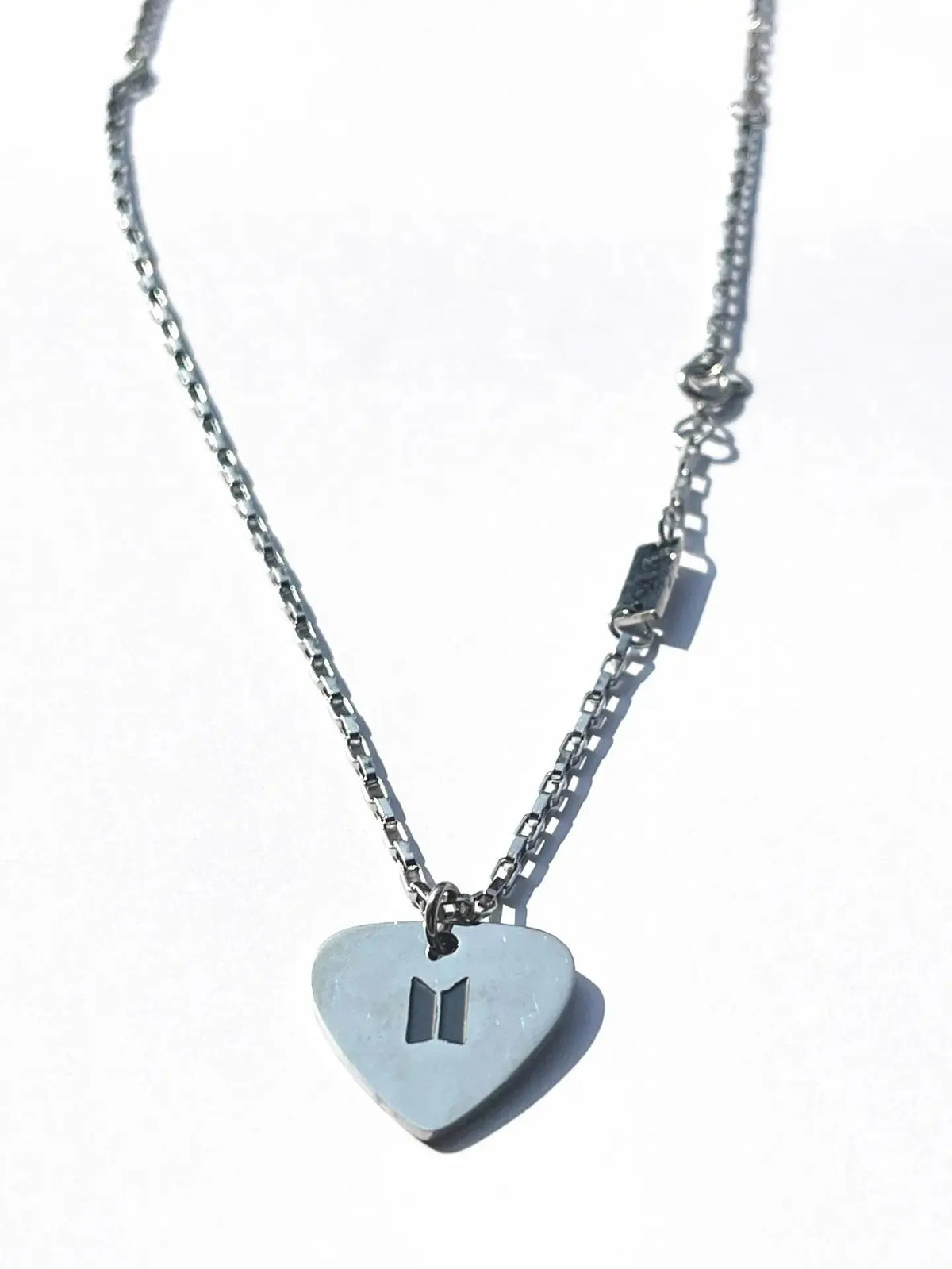 K-Pop Heart Necklace - Unique Pendant Gift for Couples by EPR