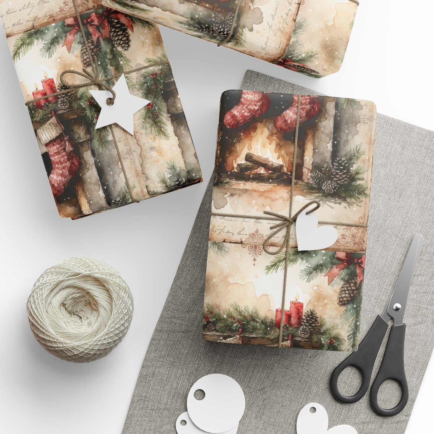 Premium Christmas Wrapping Paper for Holiday Gift Wrap - Cherished Harbor Gifts