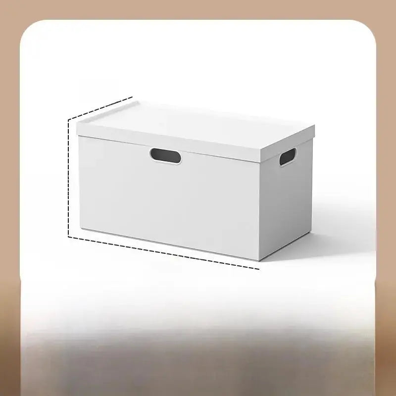 Stackable Plastic Storage Box with Lid | 12L Modular Home Organizer by TED