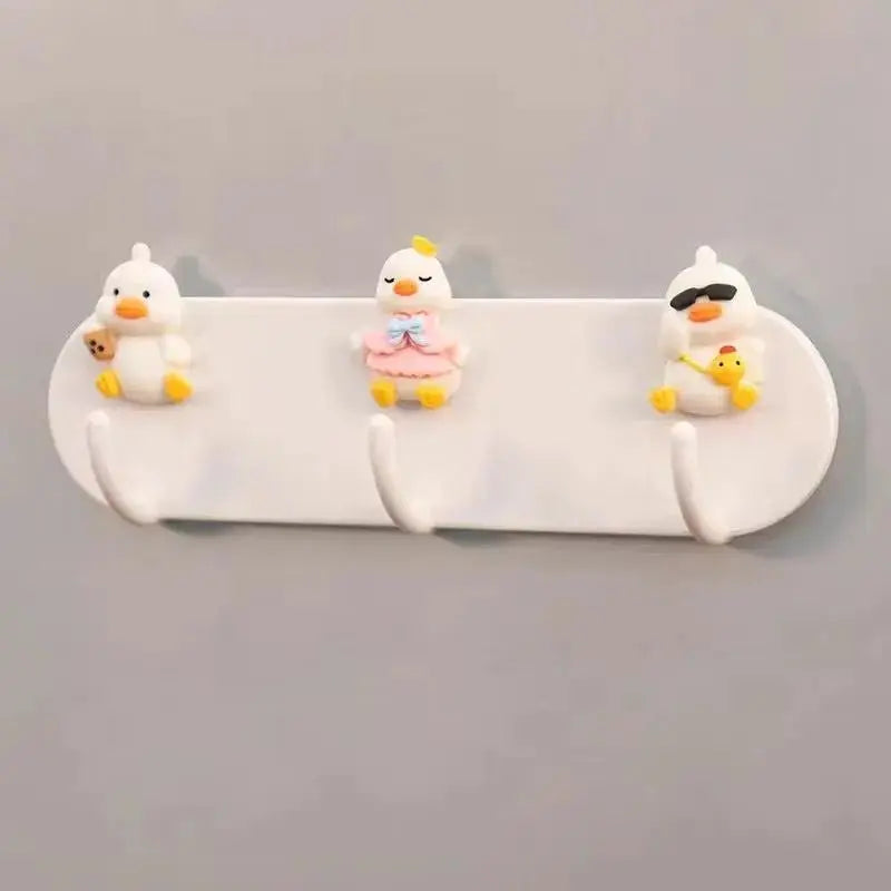 Cute Magnetic Hooks for Refrigerator | Cartoon No-Drill Kitchen & Home Organizer by TED