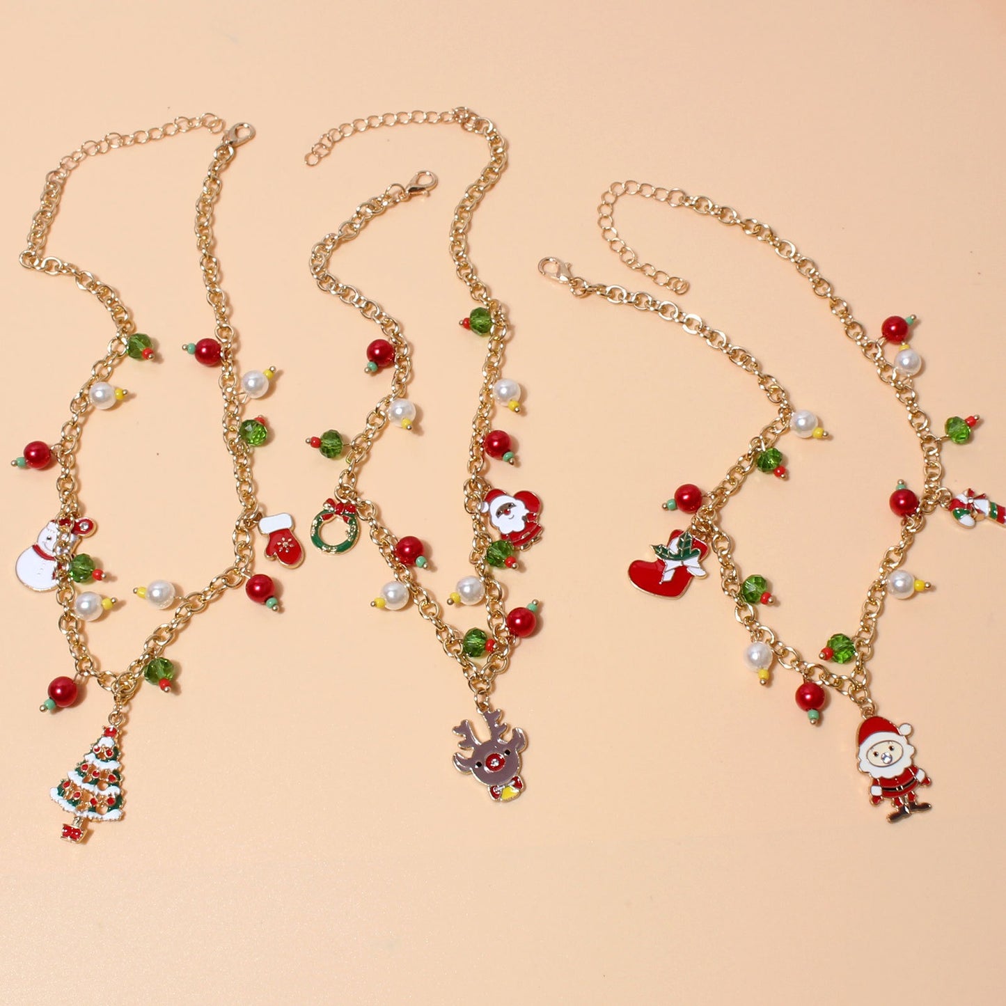 Festive Pearl Necklace for Holiday Parties and Gifts - Cherished Harbor Gifts