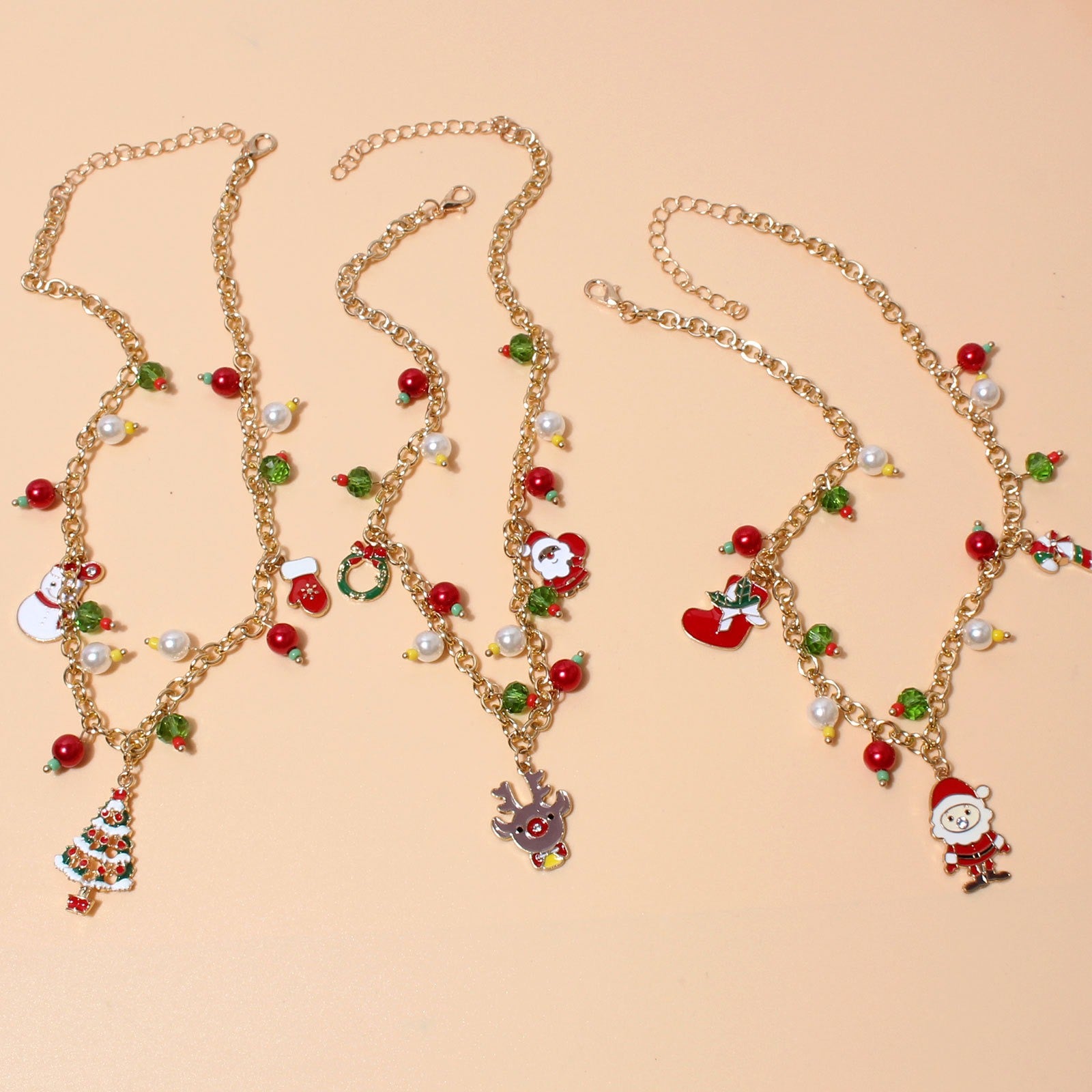 Festive Pearl Necklace for Holiday Parties and Gifts - Cherished Harbor Gifts