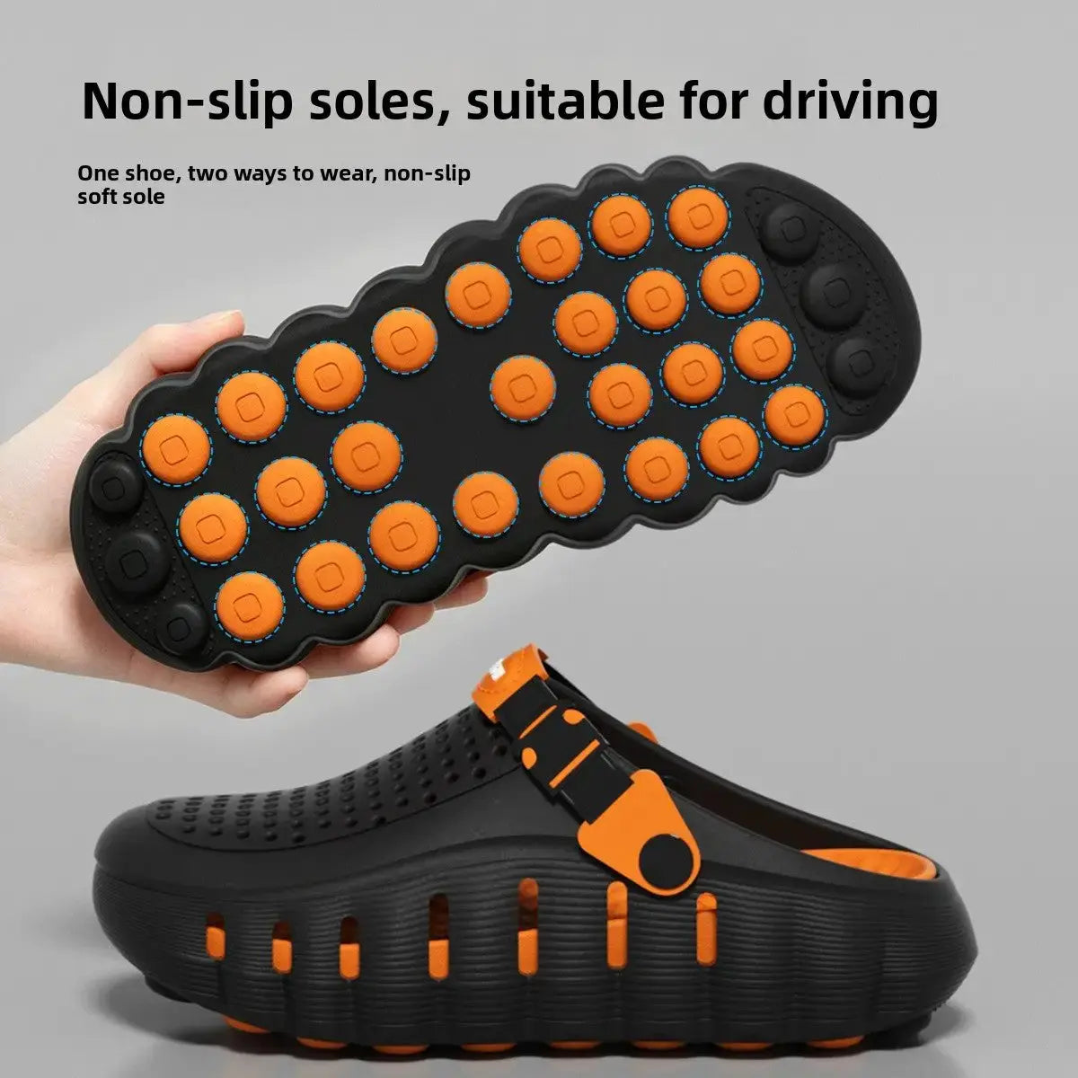 Unisex Slip-On Clogs for Beach and Casual Outdoor Use by TED