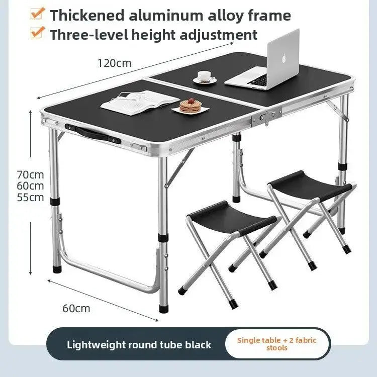 Small folding dining table and chairs by TED