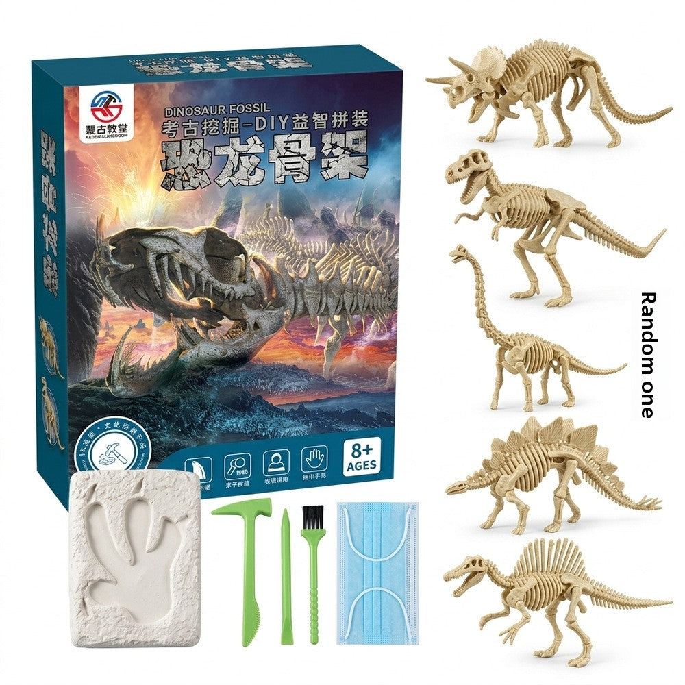 Kids Dinosaur Excavation Kit for Fun STEM Learning - Cherished Harbor Gifts