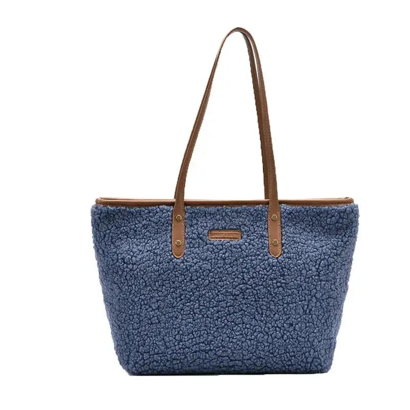 Women's Bags New Lambskin Bags Armpit Shoulder Bags Fashion Large Capacity Tote Bags Handbags by eprolo