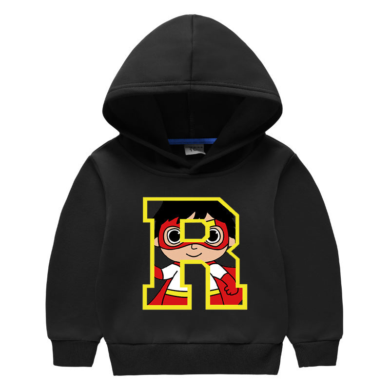 Kids Fleece Hoodie - Warm Cartoon Pullover for Winter Wear - Cherished Harbor Gifts