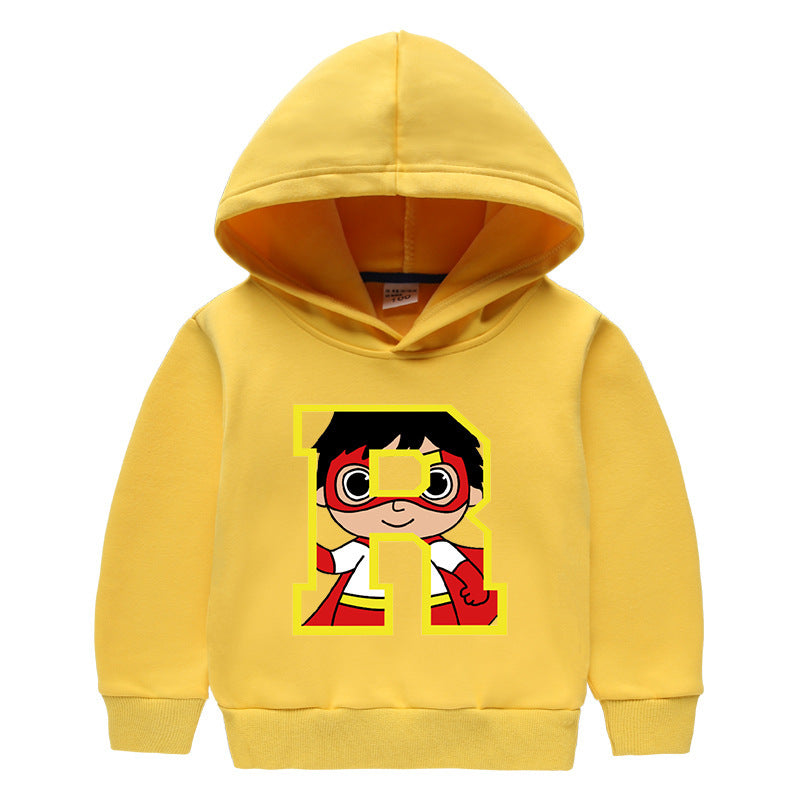 Kids Fleece Hoodie - Warm Cartoon Pullover for Winter Wear - Cherished Harbor Gifts