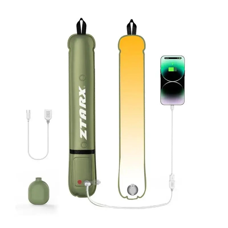 Solar Inflatable Camping Lantern | 350LM IP67 Waterproof LED Outdoor Light by TED