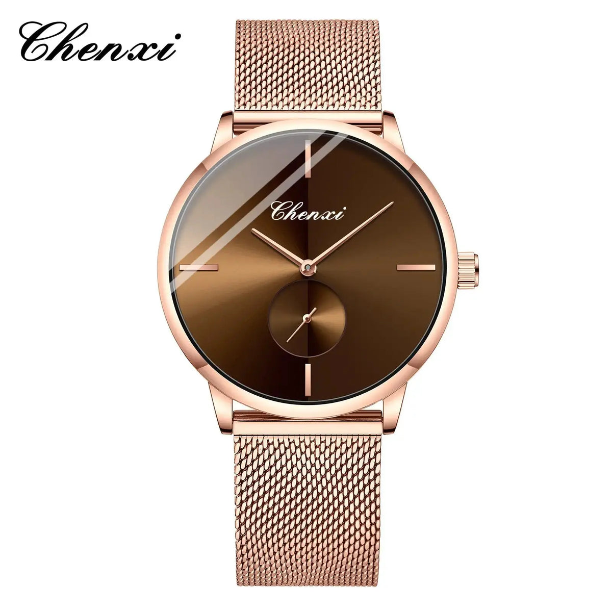 Stylish Couples Quartz Watch - Slim Minimalist Design by TED