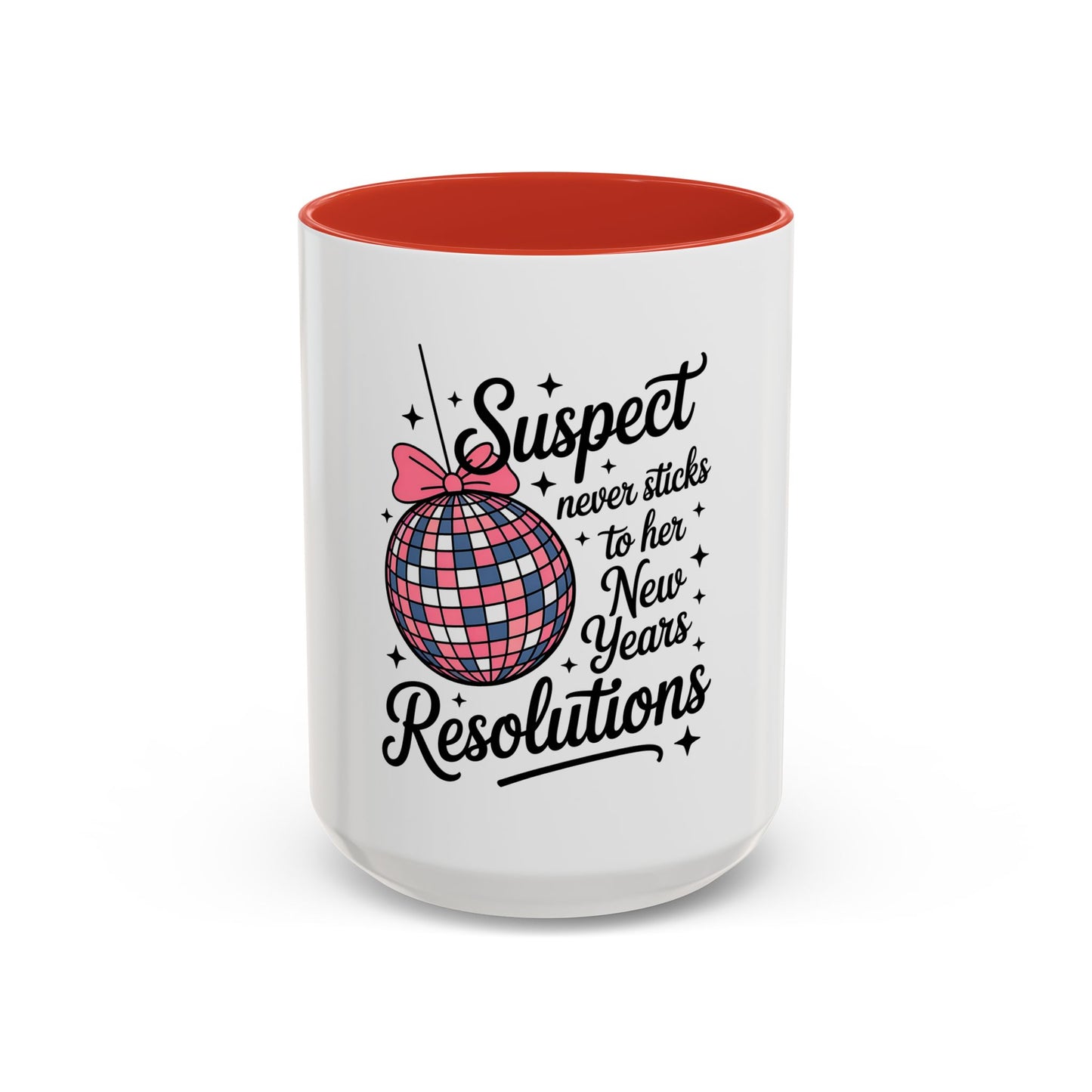 Funny New Year's Mug for Resolutions and Coffee Lovers - Cherished Harbor Gifts