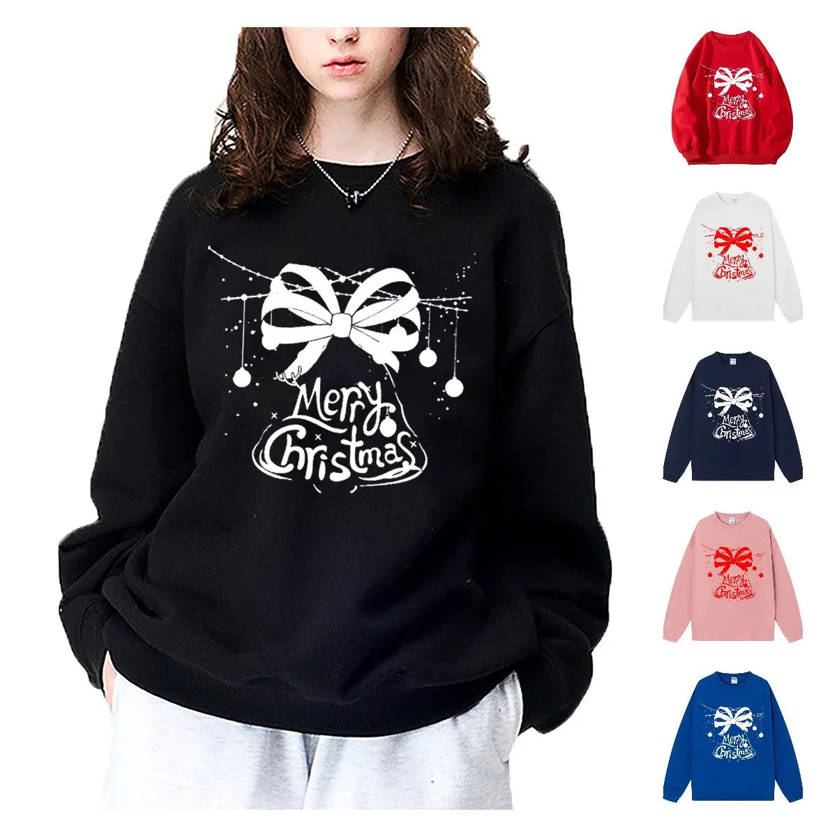 Women’s Cozy Anime Christmas Shirt for Women - Holiday Sweatshirt by EPR