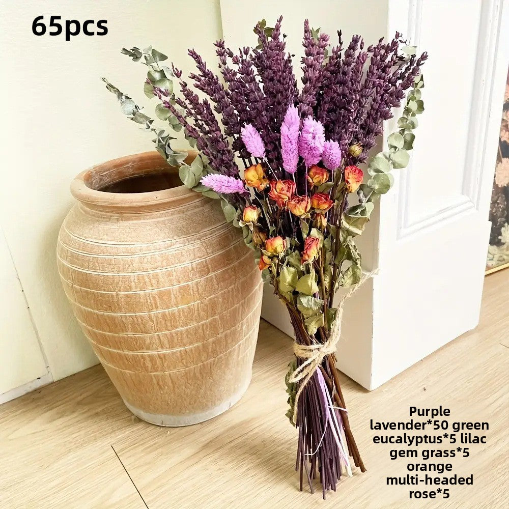 Natural Dried Flower Bouquet for Home and Wedding Decor - Cherished Harbor Gifts