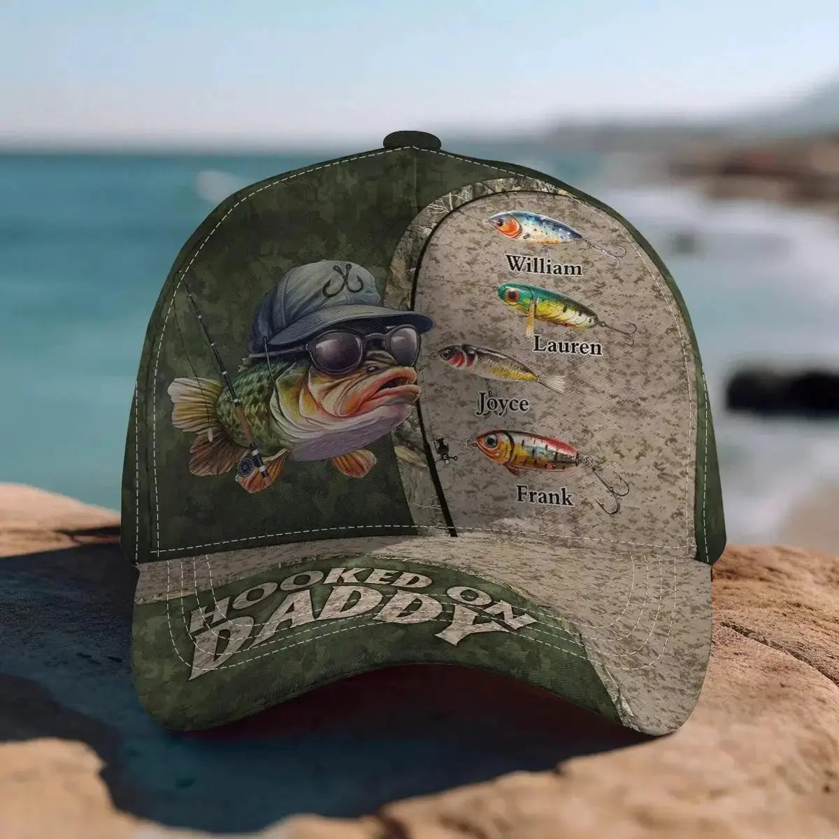 Personalized Printed Baseball Cap | Custom Photo, Logo or Design Adjustable Hat by TED