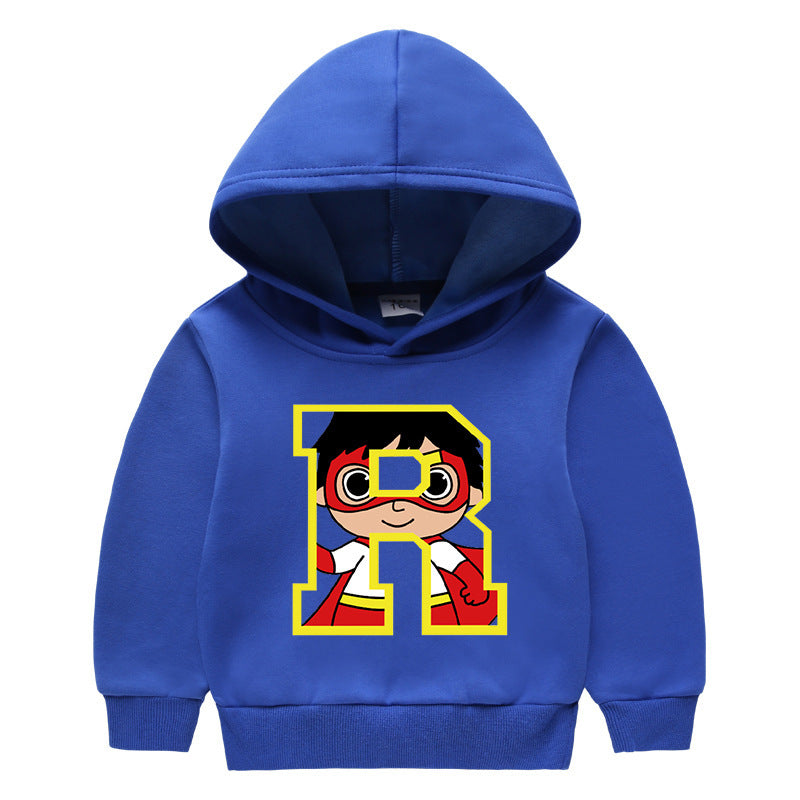 Kids Fleece Hoodie - Warm Cartoon Pullover for Winter Wear - Cherished Harbor Gifts
