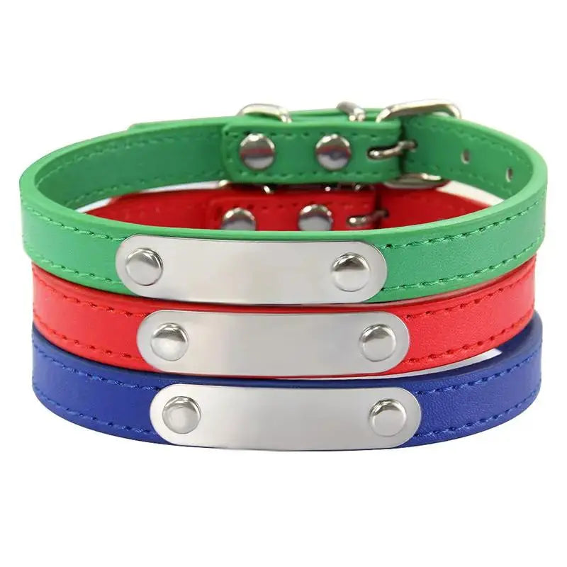 Personalized Engraved Pet Collar | Custom Name Collar for Dogs & Cats by TED
